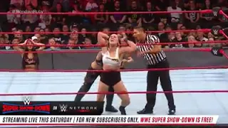 Ronda Rousey full match | Wwe Raw Oct 12-2018