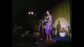 Joan Baez at the Cambridge Folk Festival 1982