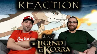 The Legend of Korra 2x7 REACTION!! "Beginnings, Part 1"