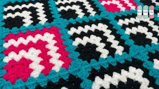 How to Crochet a Mitred Granny Square