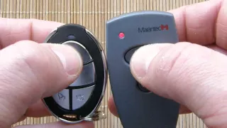 Marantec 868,3MHz remote cloning procedure