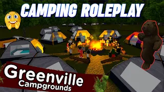 (BEARS) CAMPING ROLEPLAY IN GV!! || ROBLOX - Greenville