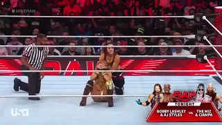 Bayley vs aliyah raw 8/22/22