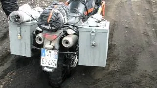 ktm 990 Iceland on sand