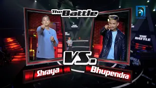 Shraya Balami Vs Bhupendra Ranpal "Pal Bharmai Khushi..."The Voice of Nepal Season 4- 2022