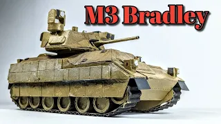 КАК СДЕЛАТЬ M3 Bradley из БУМАГИ