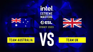 Team Australia vs. Team UK - Map 1 [Dust2] - IEM Sydney 2023 - Showmatch