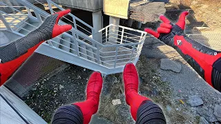 Spiderman Parkour POV In Real Life (Far From Home)