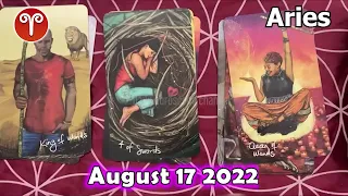 ❎ FREE DAILY HOROSCOPE ❎ aries DAILY HOROSCOPE TODAY August 17 2022 ❤️ 🌞 horoscope tarot