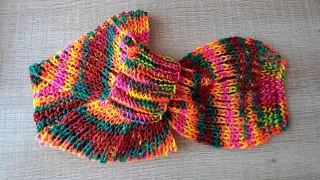 CACHECOL. ..GOLA....multicolor.....TRANSPASSADO....adulto...tricô muito fácil 🧶🪡🧶