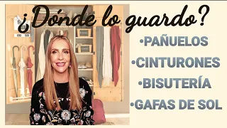 Cómo organizar tus ACCESORIOS fácil y barato. DIY y TRUCOS útiles  (Tu asesora de imagen y moda )