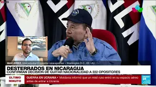 Max Jerez: Tras la liberación de presos políticos "se esconde una profunda derrota" para Ortega