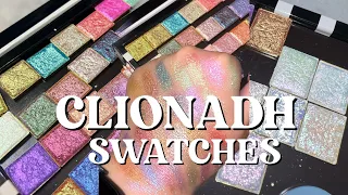 CLIONADH GLITTER MULTICHROME + IRIDESCENT GLITTER MULTICHROME SWATCHES