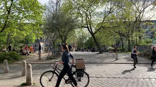 Helmholtzplatz BERLIN | 170420 | COVID-19 | 4K | Stereo