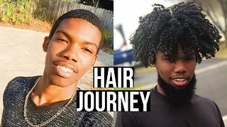 Men's 2 Year Natural Hair Growth Journey! + Videos & Pictures Included (Month By Month Updates)