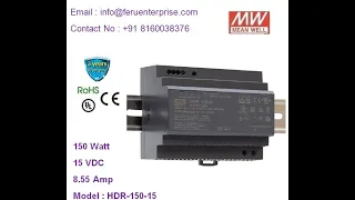 HDR-150-24 Meanwell SMPS Power Supply