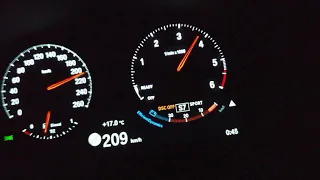 BMW X1 20d (190hp) Acceleration Topspeed on Autobahn