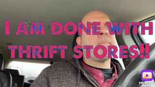 Ep #392: I Am DONE With Thrift Stores! A Crate Digging Rant.