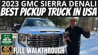 2023 GMC Sierra 1500 Denali Walkthrough and Tour in 4K!