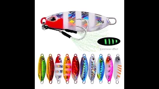 GOBYGO Fishing Lure Lead Jig Soft Bait