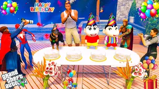 Franklin Family Birthday Celebration in GTA 5 Hindi | Franklin Family Birthday Party |GTA 5 AVENGERS