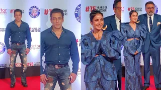 Shehnaaz gill Salman Khan Arrived At Red Carpet Of Unnchai & 75 Year Rajashri ❤️🥰