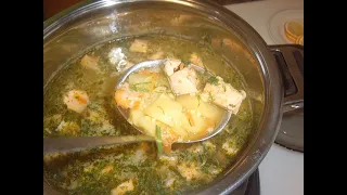 Пшённый суп с рыбой. Маринкины творинки
