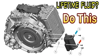 Lifetime fluid? Fill for Life Transmission. Here's how I do a drain and refill on my ZF 948TE