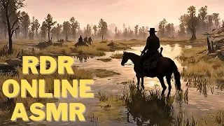 Red Dead Redemption Morning Walk ASMR | Ultra Graphic Setting | Gaming ASMR Video | RDR ASMR |
