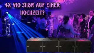 7kW Bass für 90 Personen?! Hochzeitsparty von A-Z! dB Technologies S118r | 4x 18´| RCF ART 910