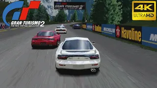 Gran Turismo 2 (1999) 4K 60FPS Gameplay (DuckStation PS1 Emulator)