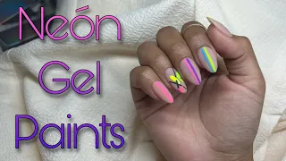 Gel Tip Application Using My Non-Dominant Hand | At Home Nails |