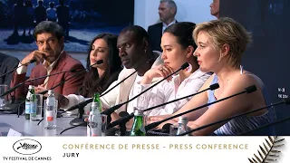 JURY – CONFÉRENCE DE PRESSE – Français – Cannes 2024