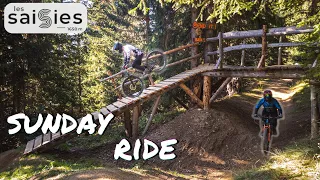 ON DÉCOUVRE UNE NOUVELLE PISTE AU BIKE PARK DES SAISIES ! VTT vlog 11