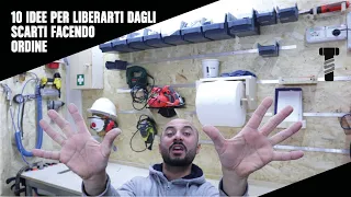 10 IDEE per liberarti dagli scarti mettendo ordine in garage