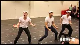 "On the Town"'s Tony Yazbeck, Clyde Alves & Jay Armstrong Johnson Perform "New York, New York"