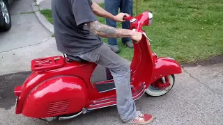 The 1963 Allstate Vespa