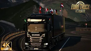 Scania R 730 HP | Euro Truck Simulator 2  1.50| Engine Sound MOD | 4K |