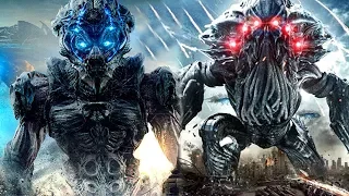 Alien vs Alien Fight Scene HD - Beyond Skyline RoBoT