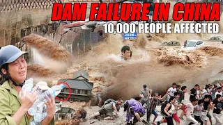 Dam FAILURE in China, tens of thousands of people affected | Three gorges dam | China flood 2022