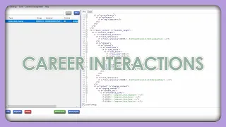 CAREER INTERACTIONS | SIMS 4 MOD TUTORIAL EP.11 | CAREER P.III