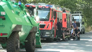 Top News - Zjarr në depon e municioneve / Alarm në Gjermani, shpërthim në pyllin pranë Berlinit