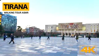 TIRANA WALK - Albania 2024» 🇦🇱 VIRTUAL WALKING TOUR 🚶🎧 ORIGINAL SOUNDS 🚫 NO COMMENT 📺 ASMR [4K HDR]