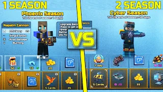 Pixel Gun 3D : Phoenix Season [vs] Cyber Season / Which season was the best?