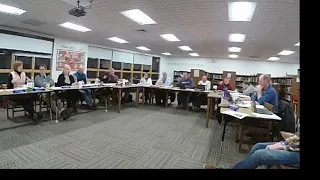 Franklin NH School Board Meeting January 21, 2020