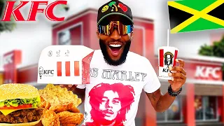 KFC Jamaica is CRAZY! 🇯🇲 *American Tries for The FIRST Time*