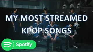 [TOP 30] My MOST STREAMED KPOP Songs on SPOTIFY • December 2021