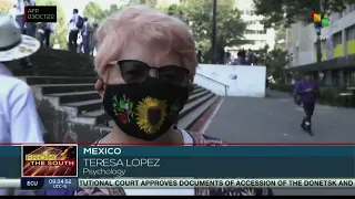 Mexicans commemorated the 54th anniversary of the Tlatelolco massacre