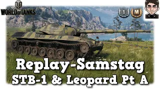 World of Tanks - STB-1 & Leopard Pt A, Heavy ärgern  & Basis verteidigen