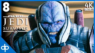 STAR WARS JEDI SURVIVOR Gameplay Español Parte 8 PS5 (4K 60FPS) | Walkthrough Sin Comentarios